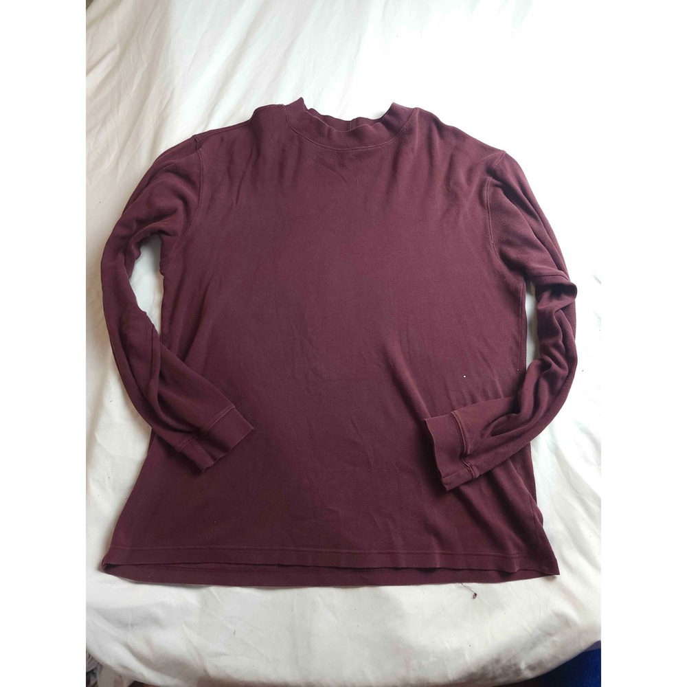 Ivy Crew Shirt Mens 2XL Purple Crew Neck Long Sleeve Pullover Casual Outdoor‎